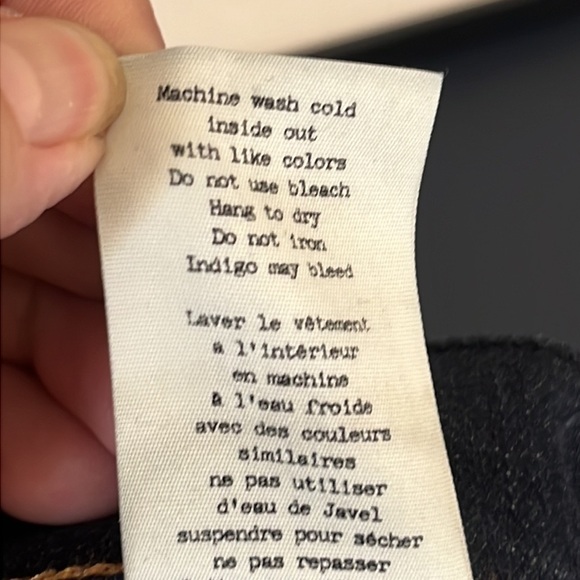 Rag & Bone Standard Issue Skinny Jean Fit 1 Men's 31 Rinse Selvedge Inseam 30.5" - Picture 13 of 15